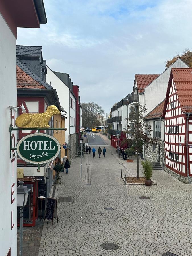 Hotel Goldenes Lamm Idstein Esterno foto